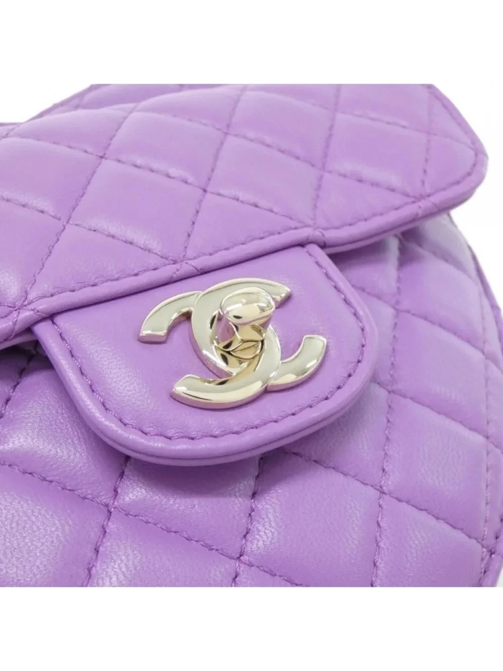 Chanel Shoulder Bag Purple